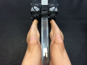 Trainierte Beine